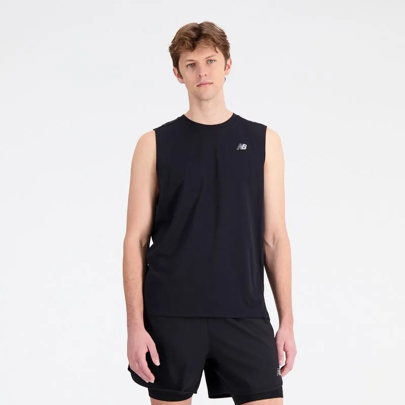 Camiseta Manga Sisa Para Hombre Camiseta De Hombre New Balance