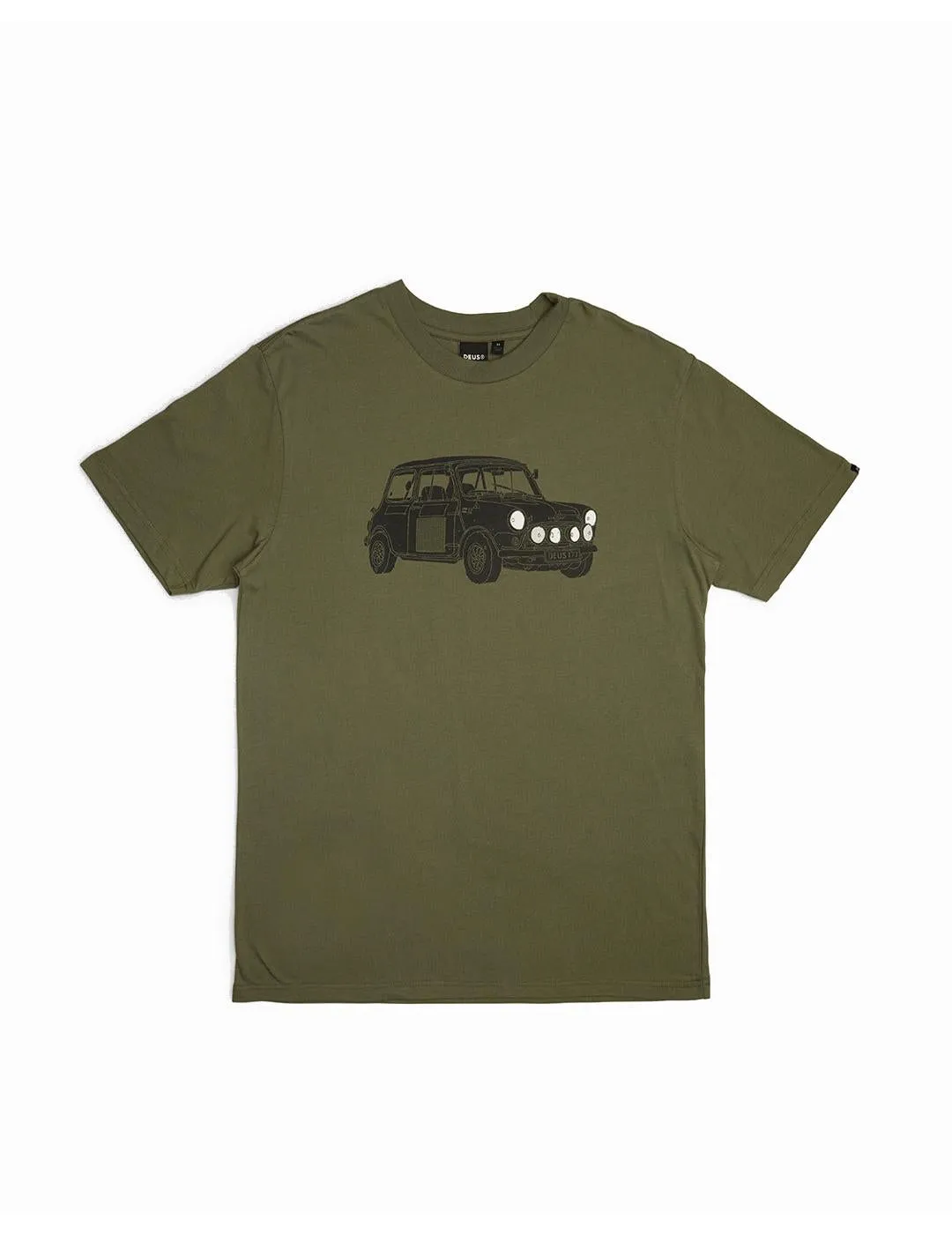 CAMISETA MINI VERDE KAKI