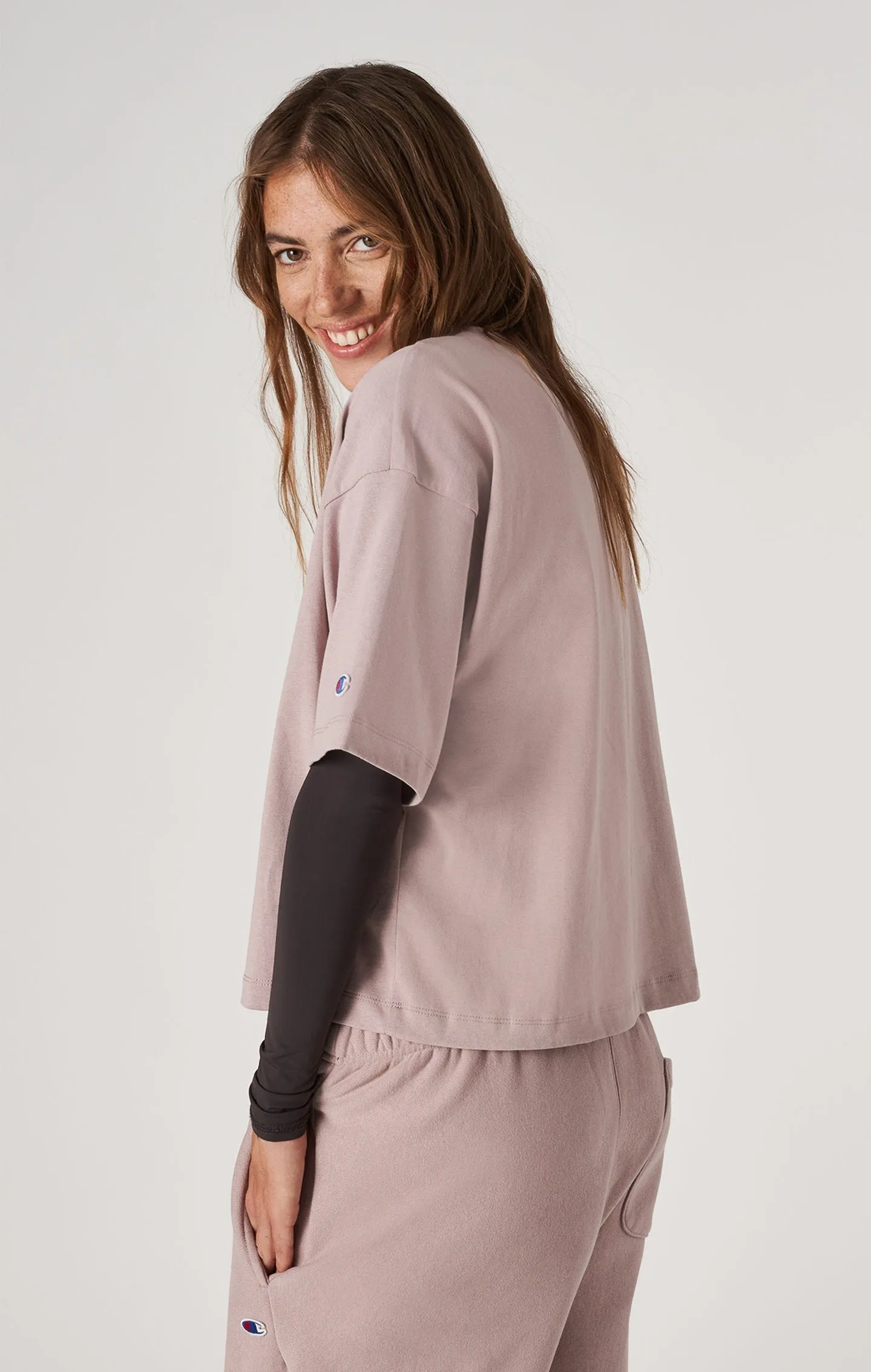 Camiseta oversize Reverse Weave