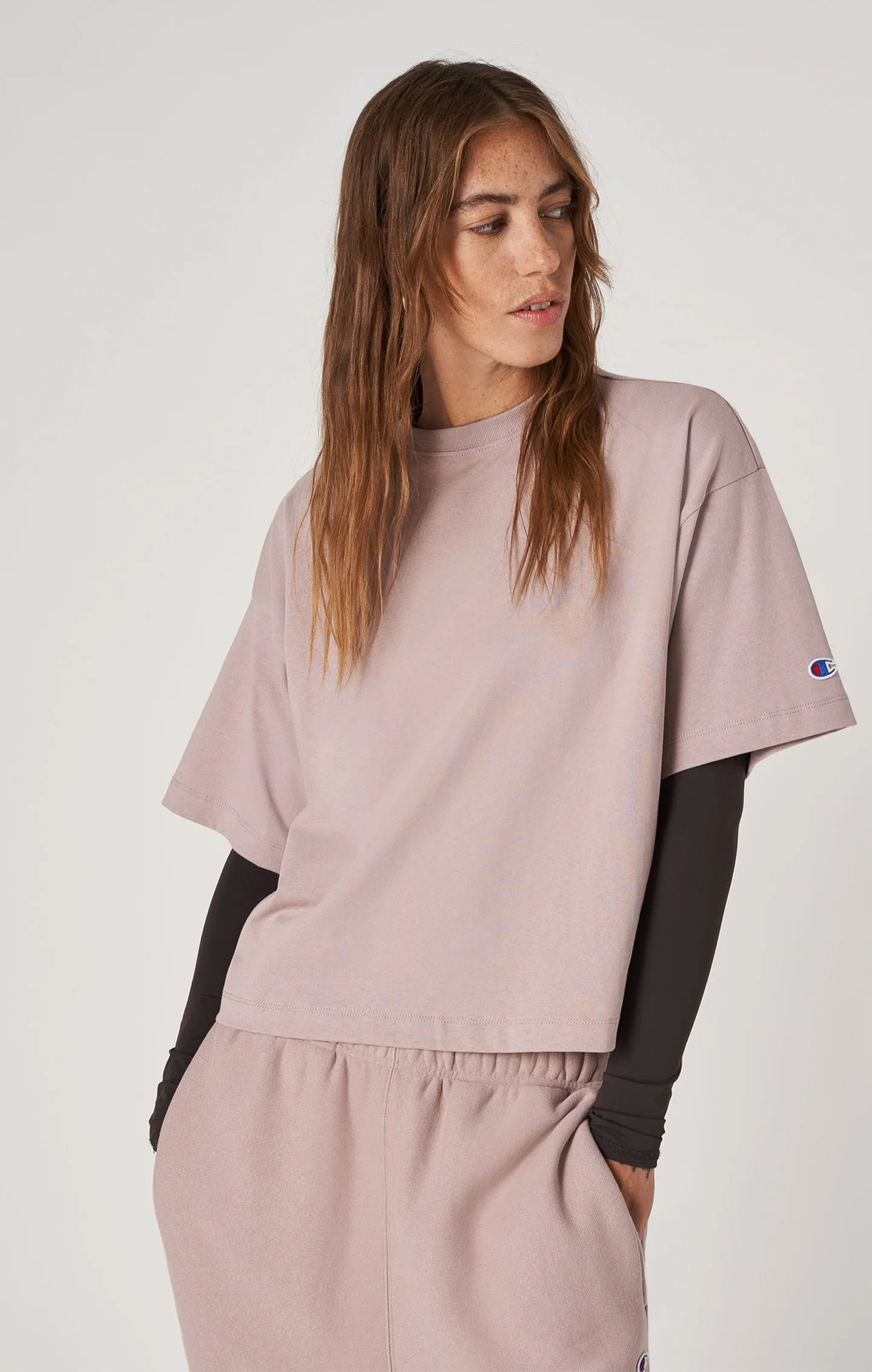 Camiseta oversize Reverse Weave