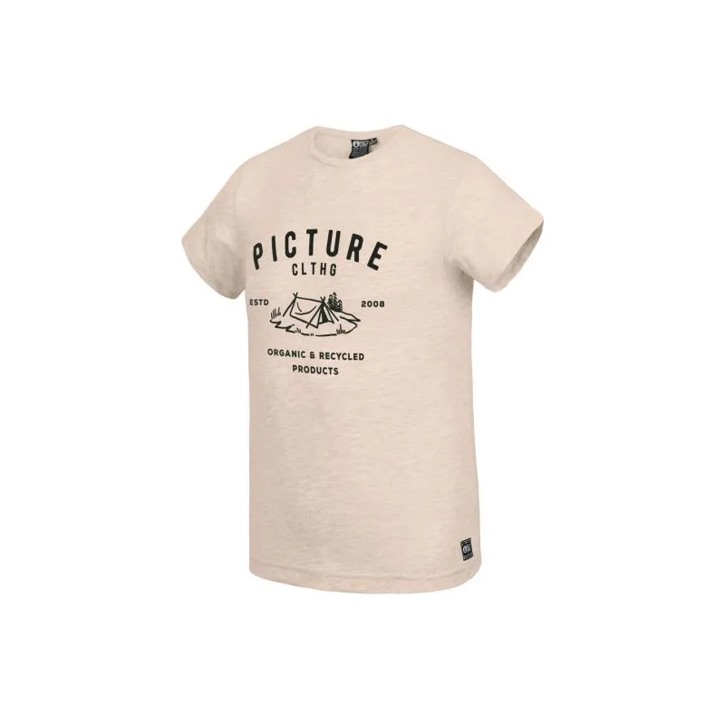 Camiseta Picture Eugene Tee (Beige Melange) hombre