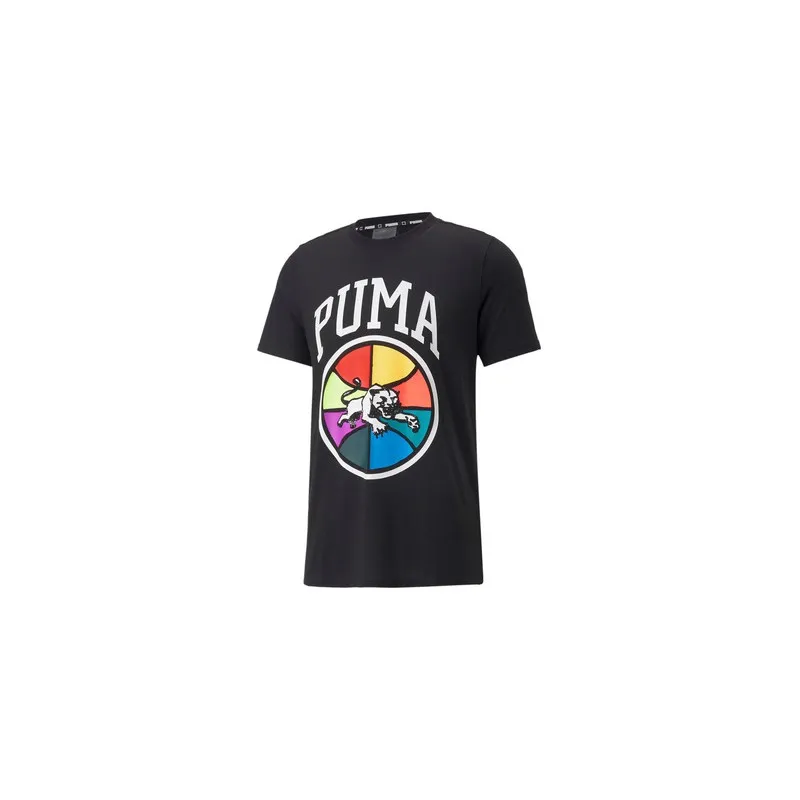 Camiseta Puma Basketball Box Out SS Tee 1 "Black"