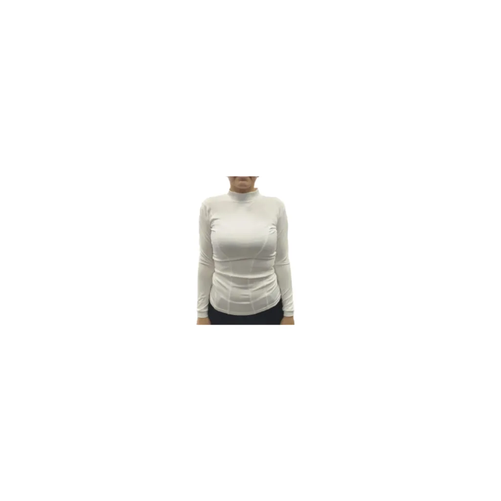 CAMISETA TERMICA BLANCA MUJER DEPORTIVA URBANA  TERMLOC2