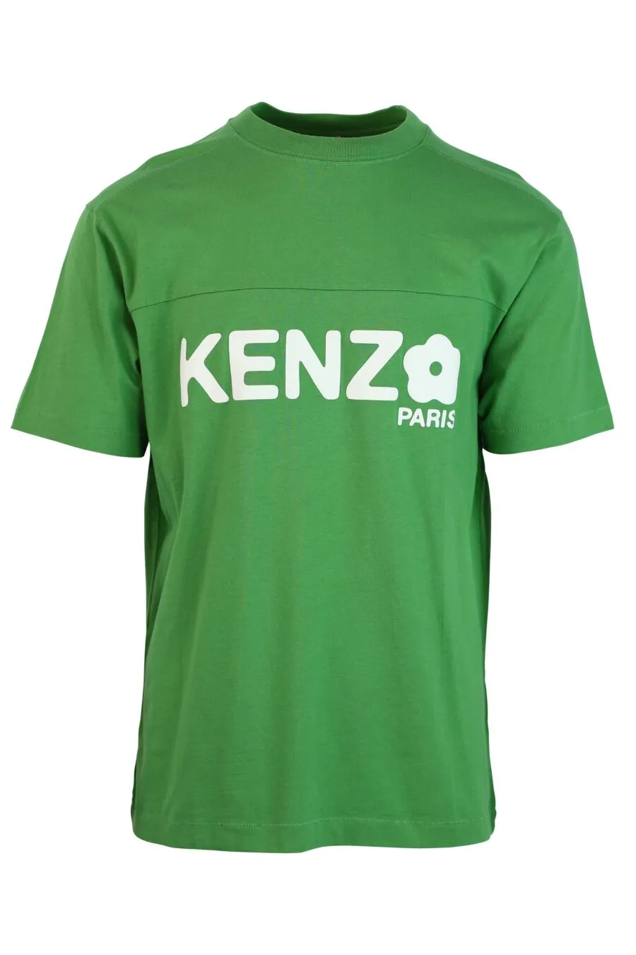 Camiseta verde con maxilogo 