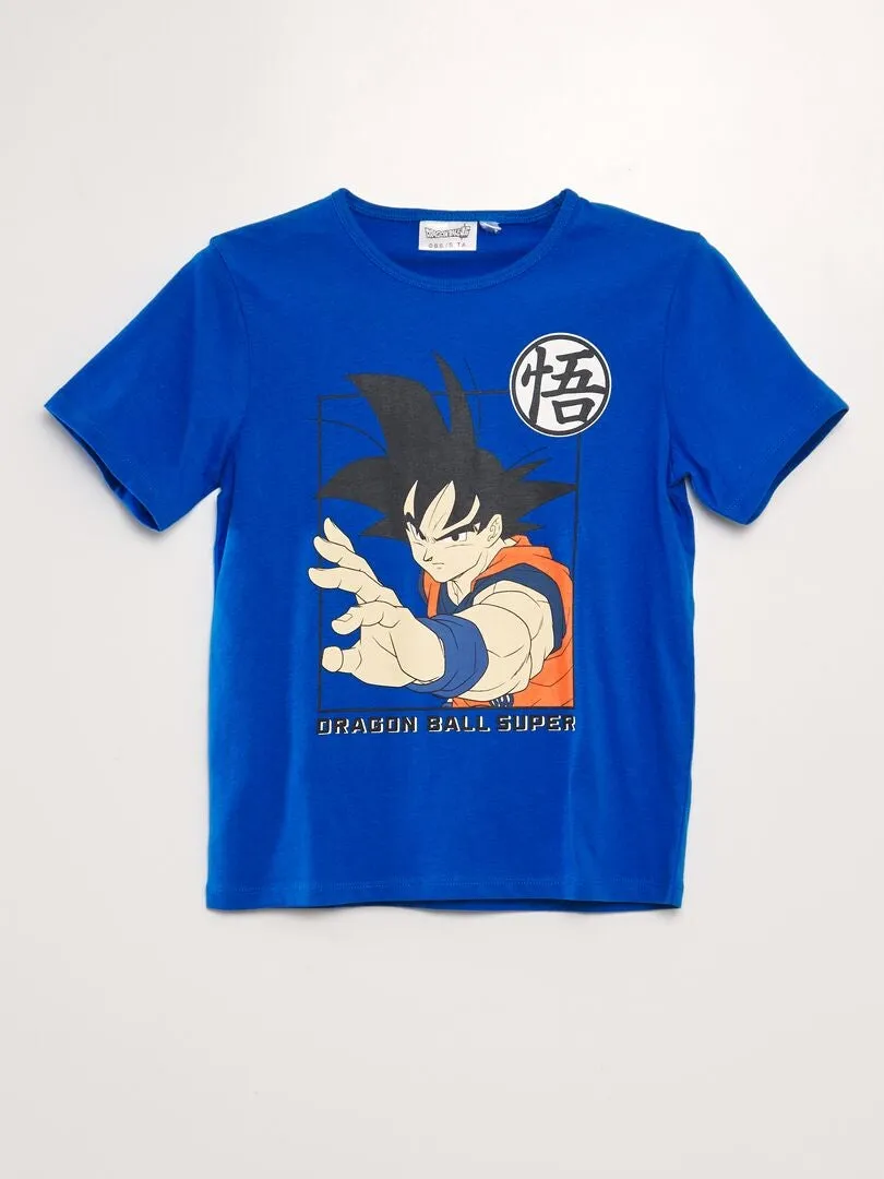 CAMISETA 'DRAGON BALL'  AZUL