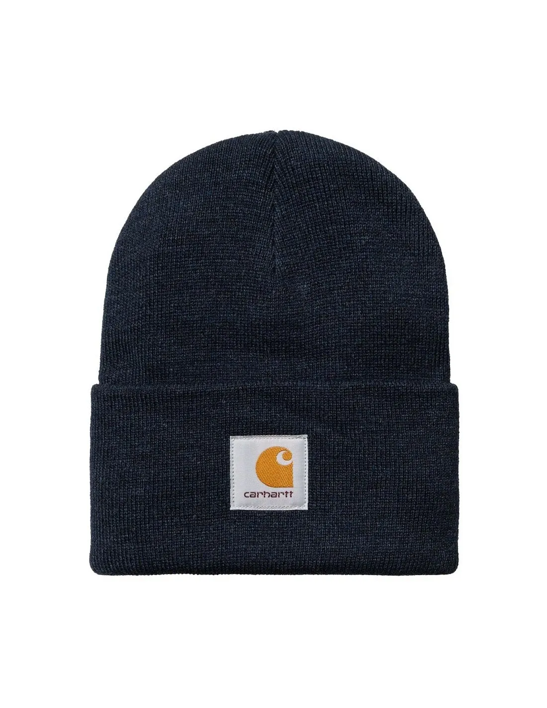 CARHARTT WIP ACRYLIC WATCH HAT DARK NAVY HEATHER