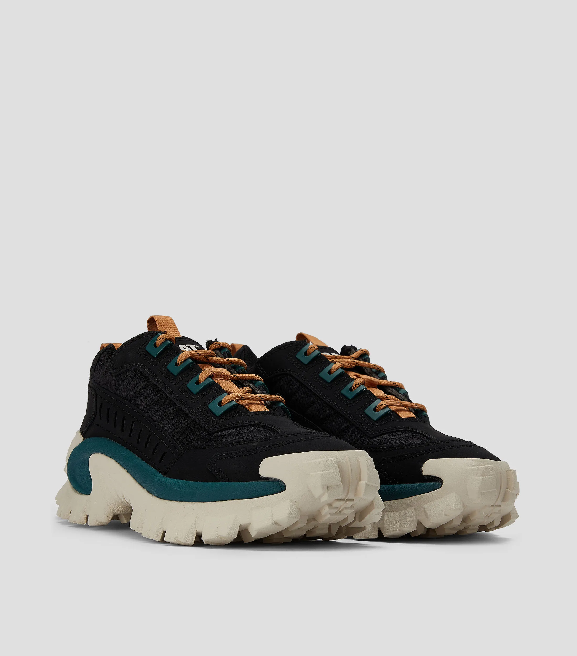 Caterpillar Tenis casuales con plataforma en piel Hombre