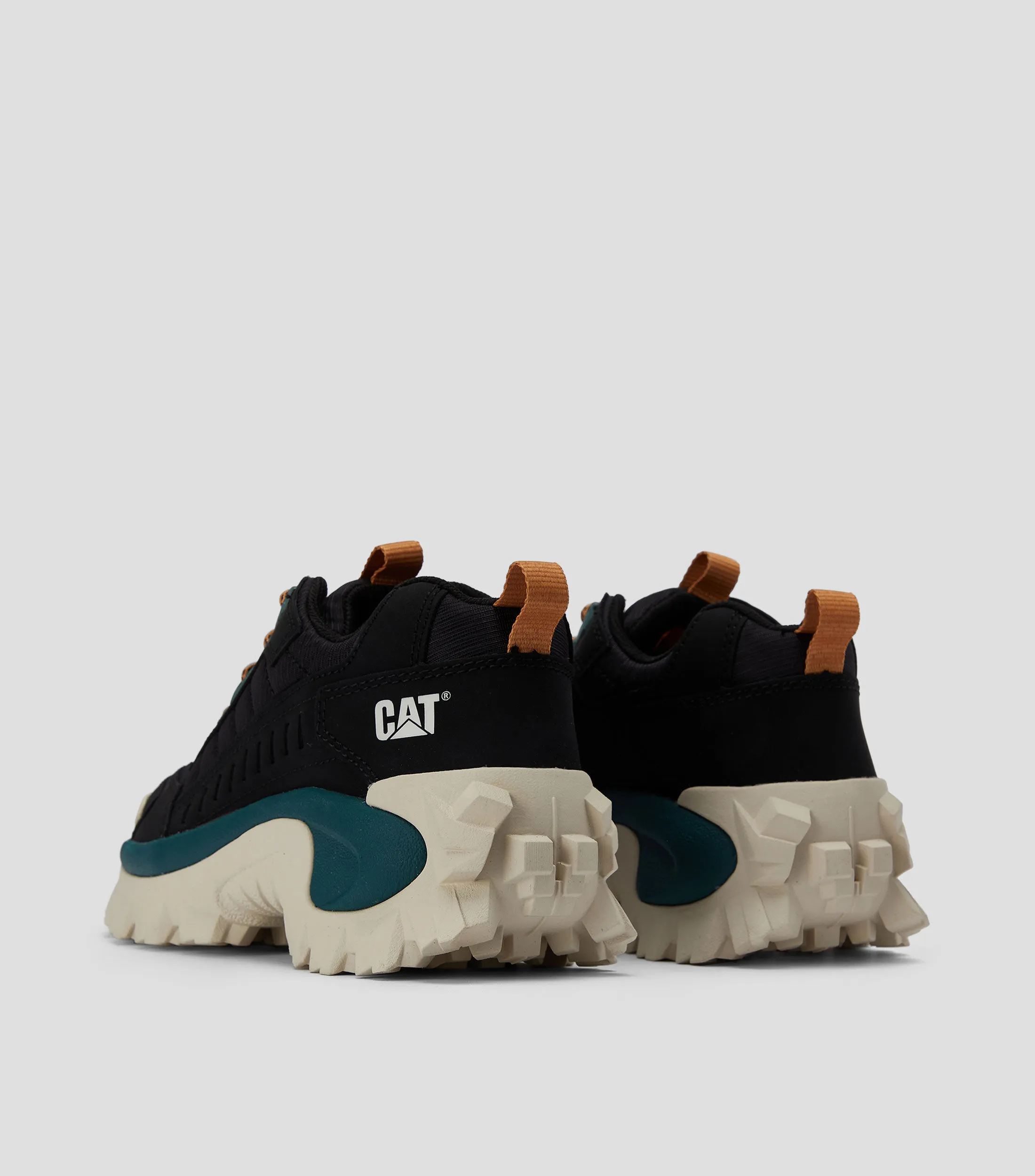 Caterpillar Tenis casuales con plataforma en piel Hombre