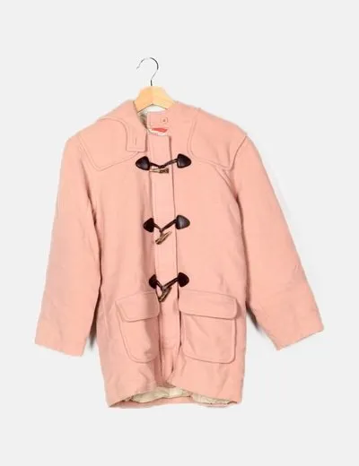 Cenoura Abrigo rosa paño