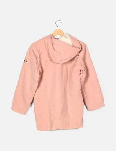 Cenoura Abrigo rosa paño