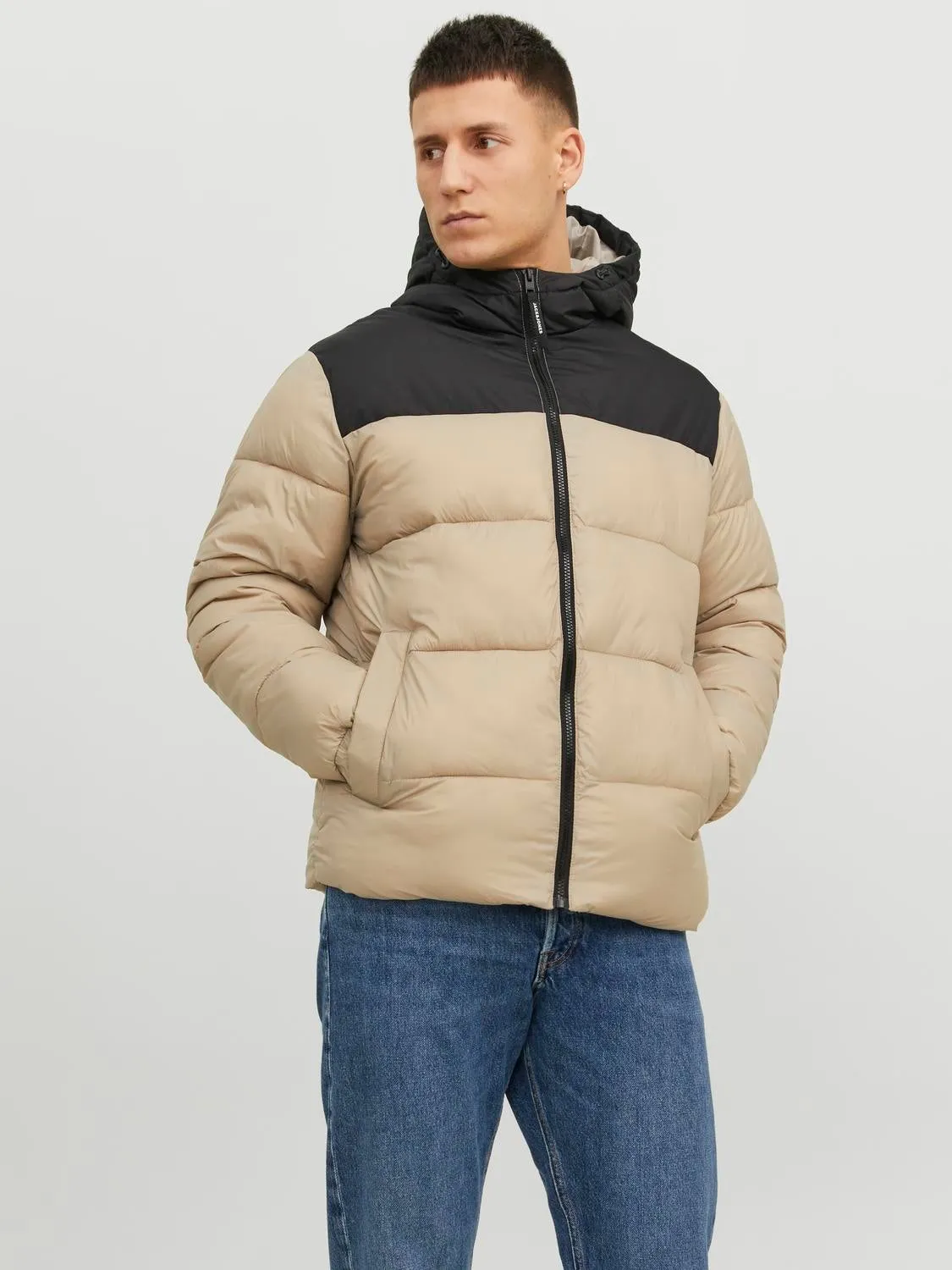 Chaqueta corta acolchada | Beige | Jack & Jones®