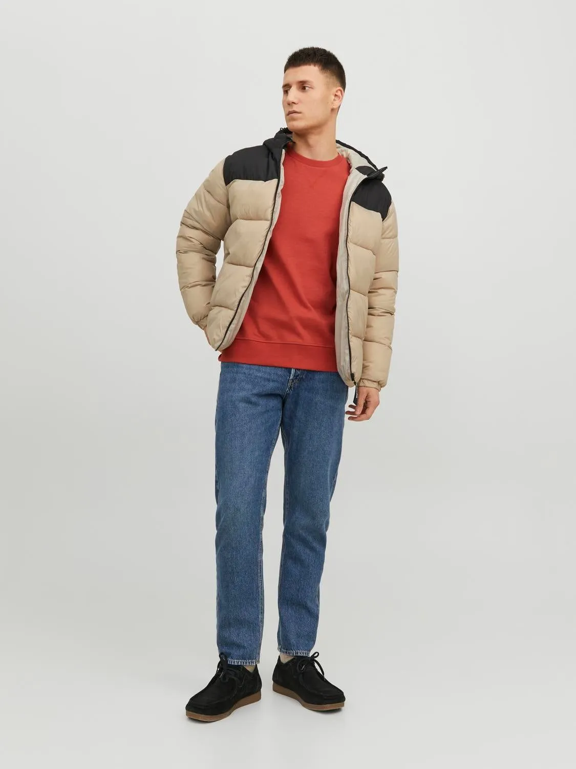 Chaqueta corta acolchada | Beige | Jack & Jones®