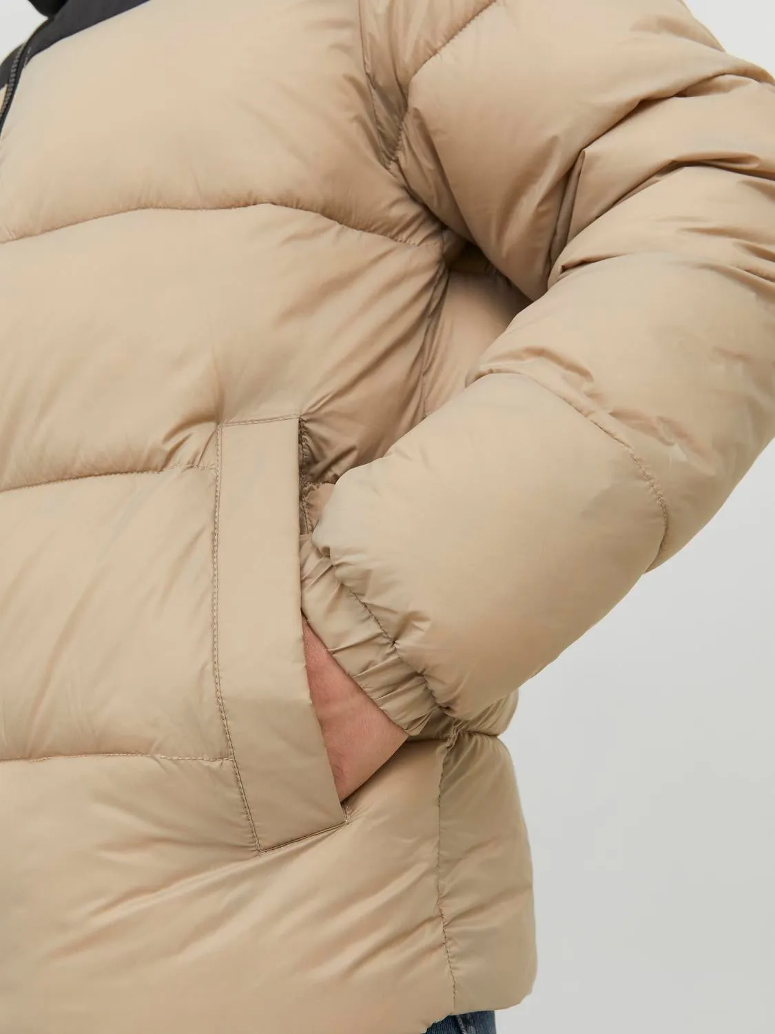 Chaqueta corta acolchada | Beige | Jack & Jones®