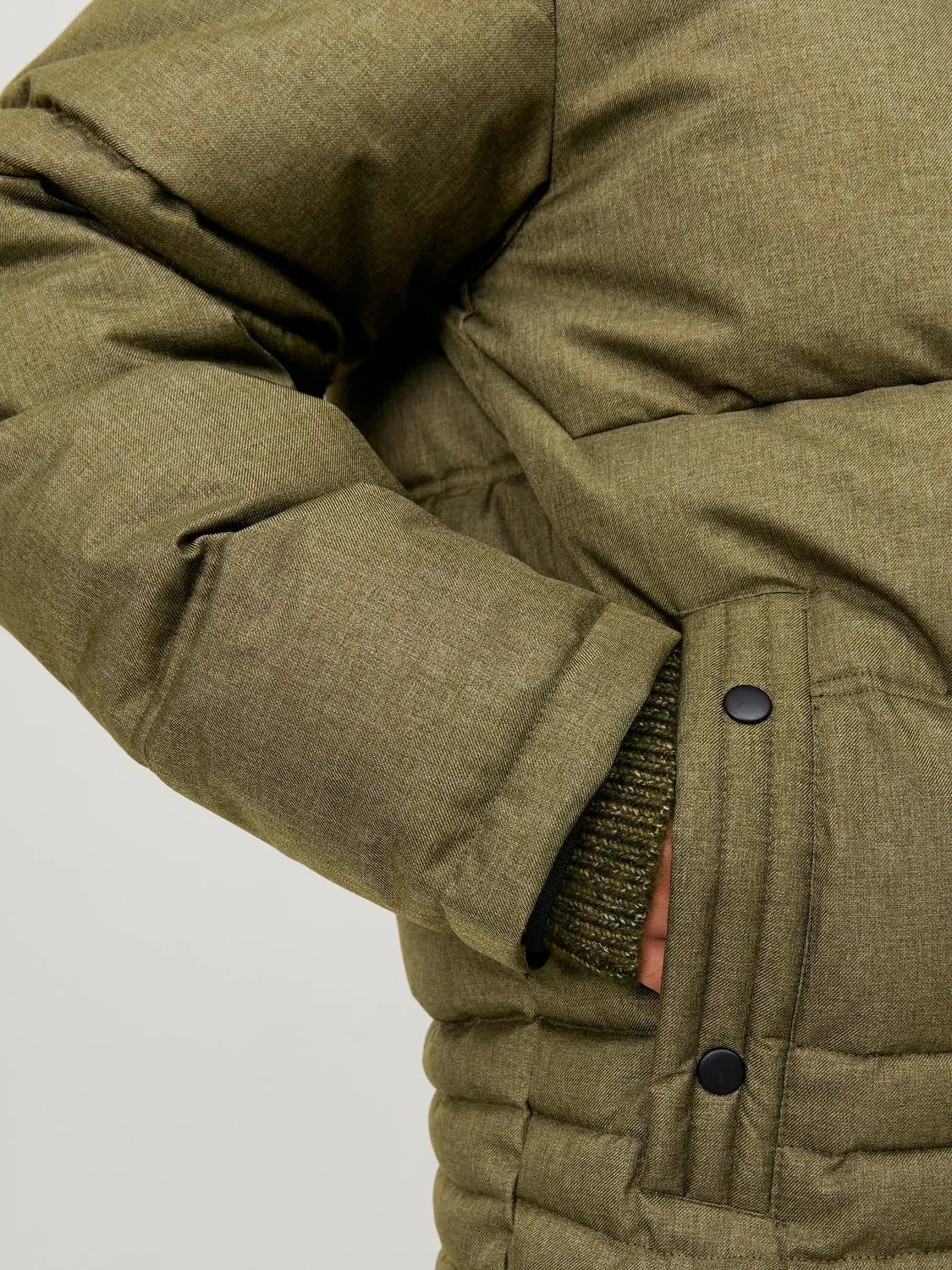 Chaqueta corta acolchada | Verde oscuro | Jack & Jones®