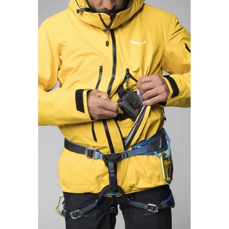 CHAQUETA DE MONTAñA SALEWA ORTLES GORETEX PRO (ORO) HOMBRE