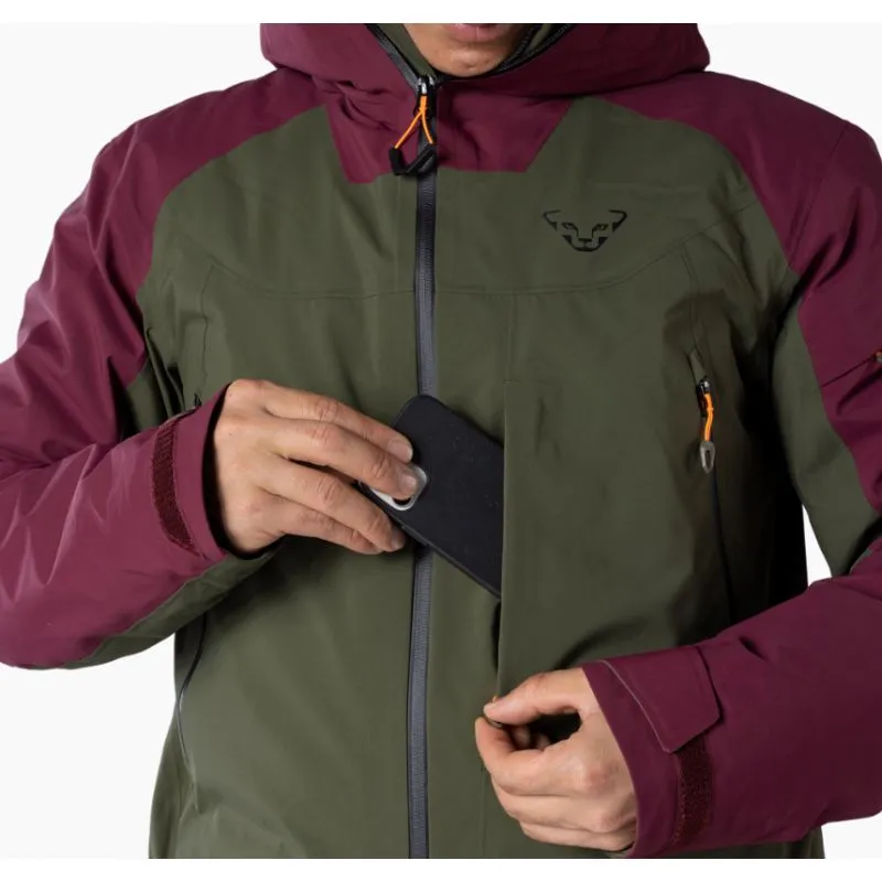 Chaqueta Dynafit TIGARD GTX PRO JKT M (burdeos) Hombre