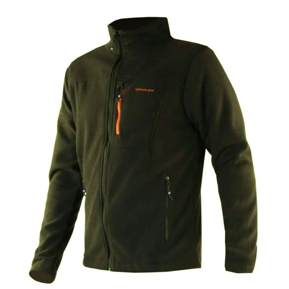 CHAQUETA POLAR HOMBRE SPHEREPRO EINAR. VERDE CAZA. 7423010