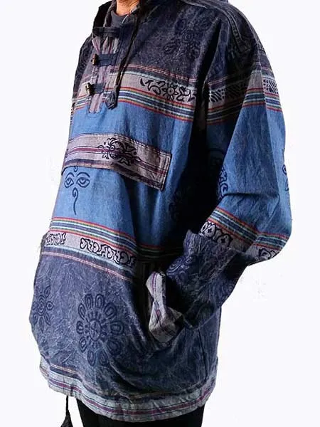 Chaqueta shayma con estampado de jersey