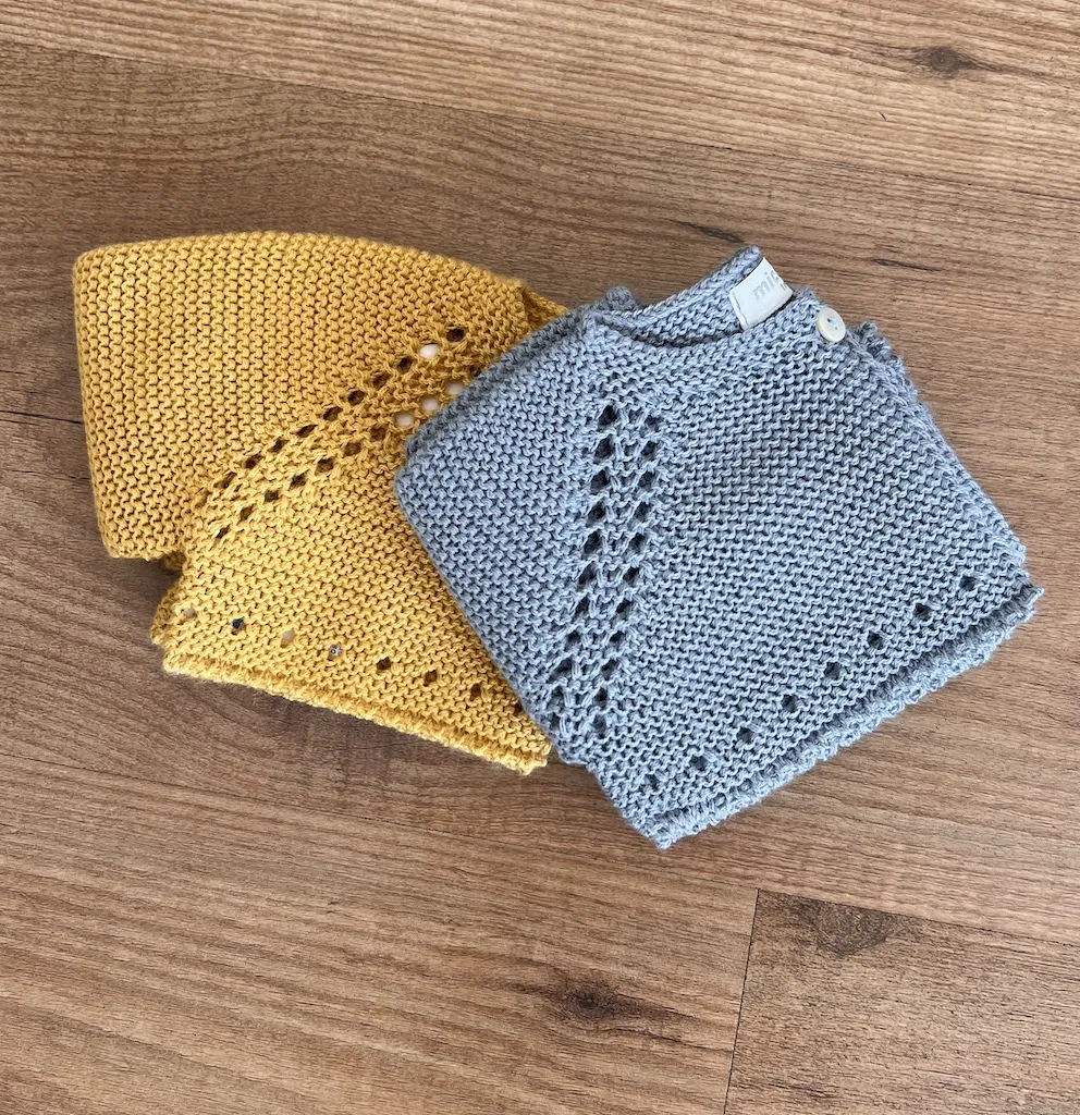 Chaquetita corta para primeros meses.