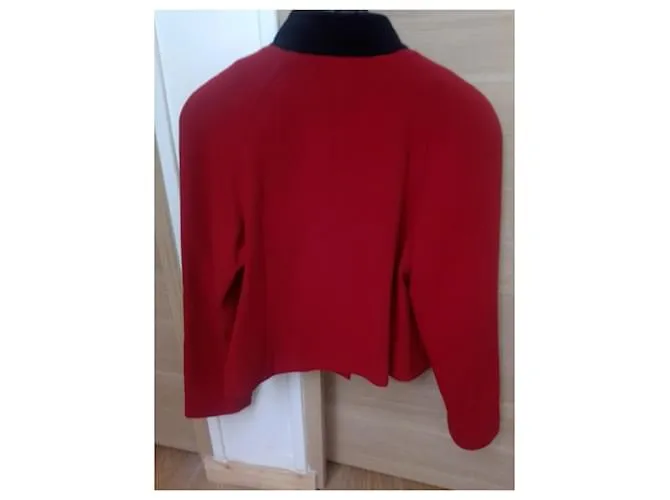 Christian Lacroix Chaquetas Roja 