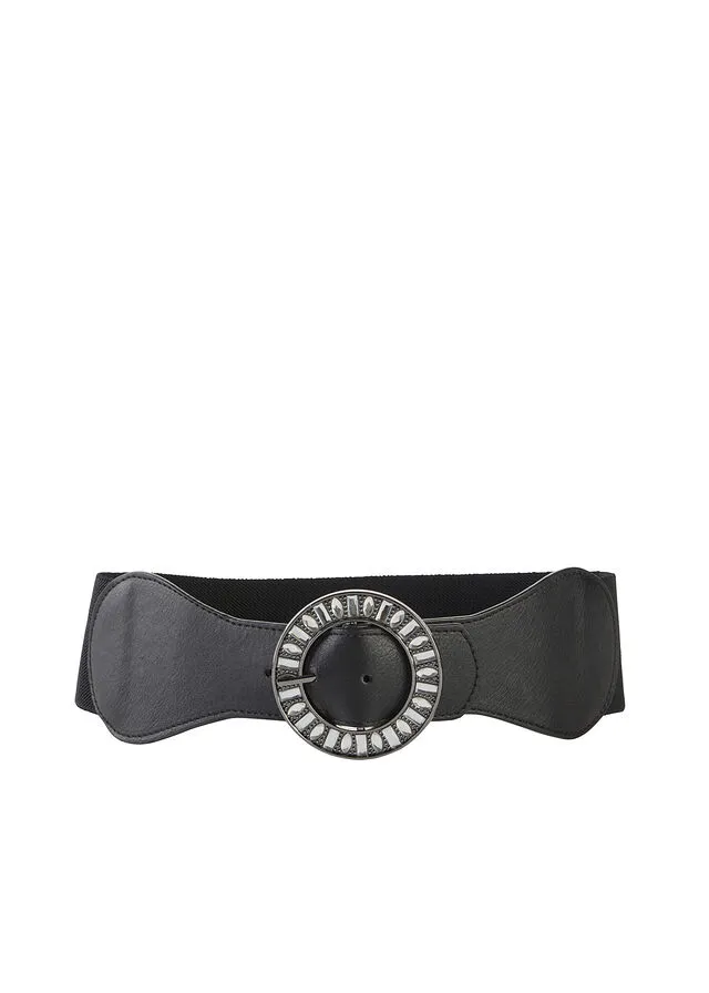 Cinturón elástico Negro