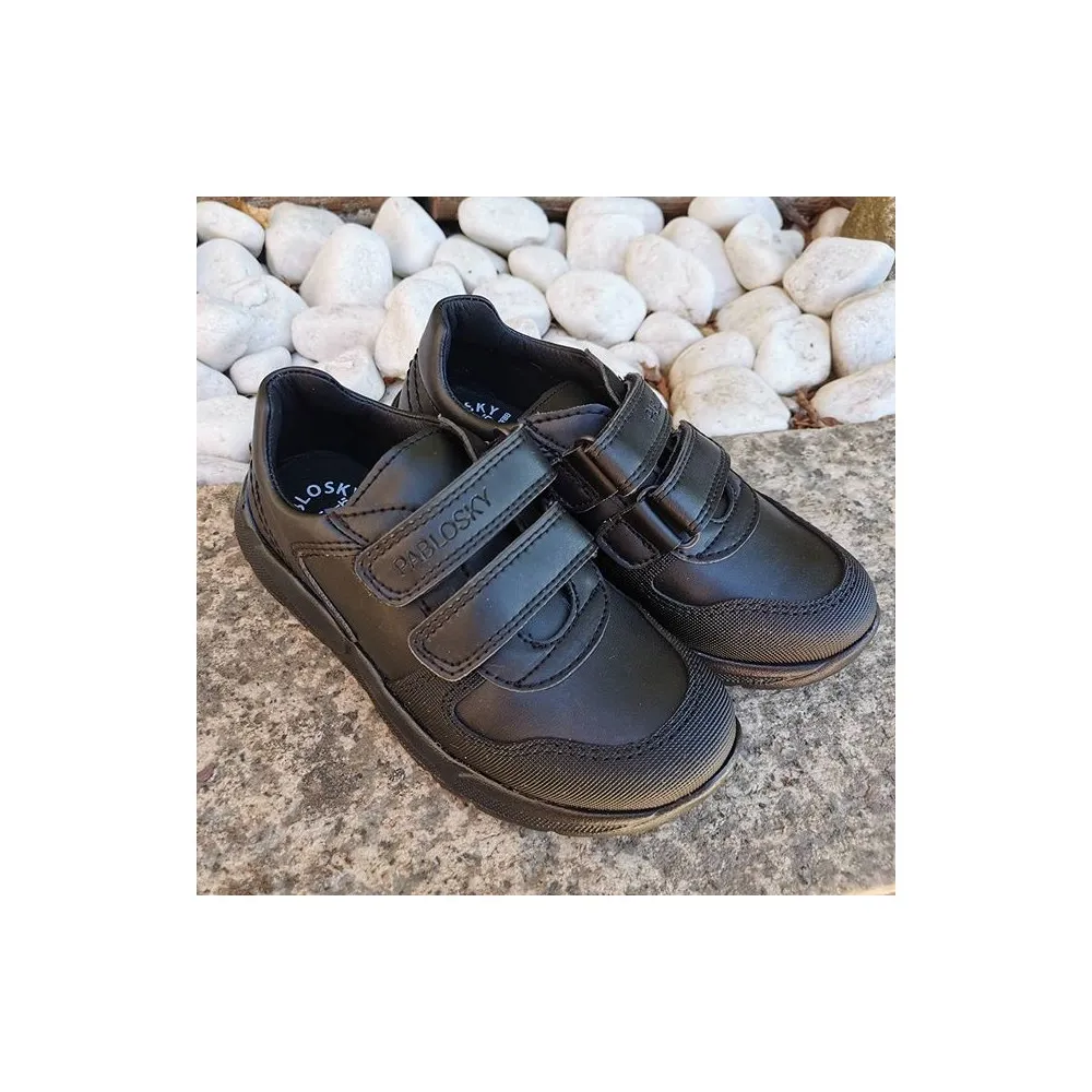 COLEGIAL PABLOSKY 720510 deportivo negro VELCROS