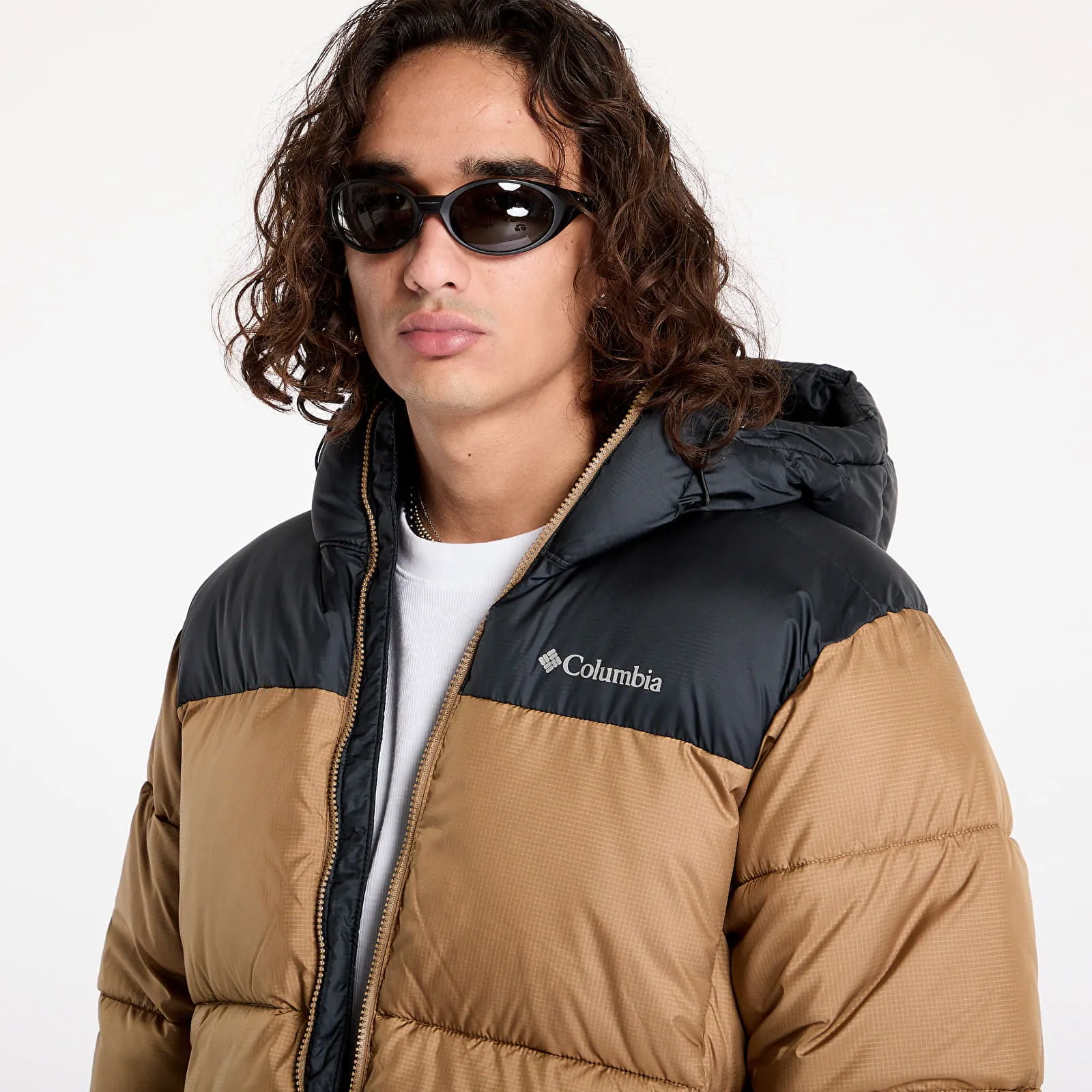 Columbia Puffect™ II Hooded Jacket Delta/ Black