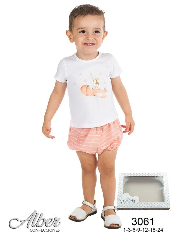 Conjunto Avión Bebe Creaciones Alber