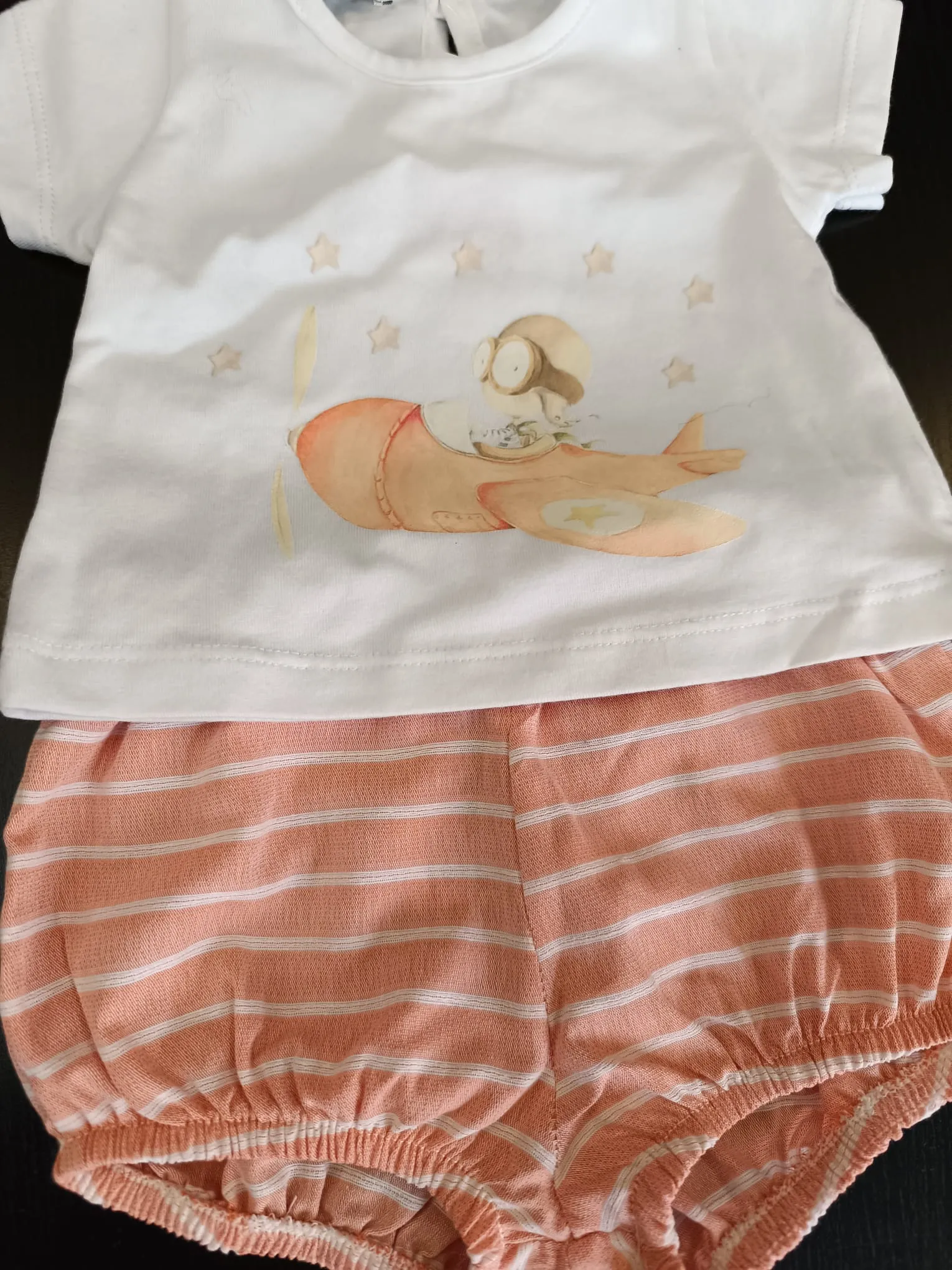 Conjunto Avión Bebe Creaciones Alber