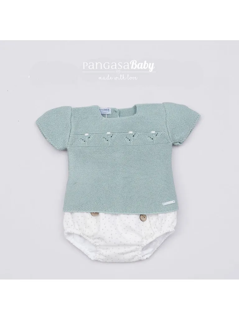 Conjunto con ranita lunares Pangasa