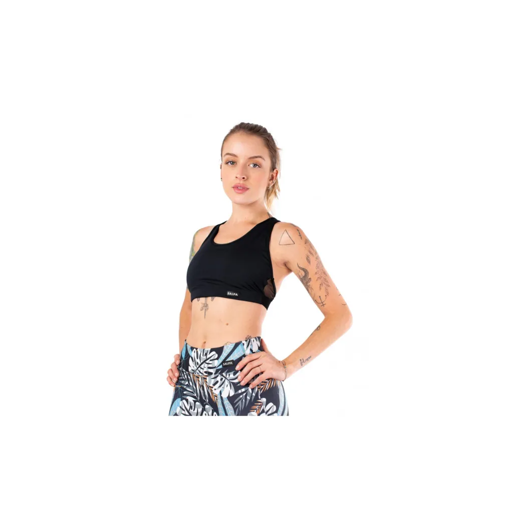 Conjunto Salpa! Top Mujer Deportivo Oli + Calza Biker Lea