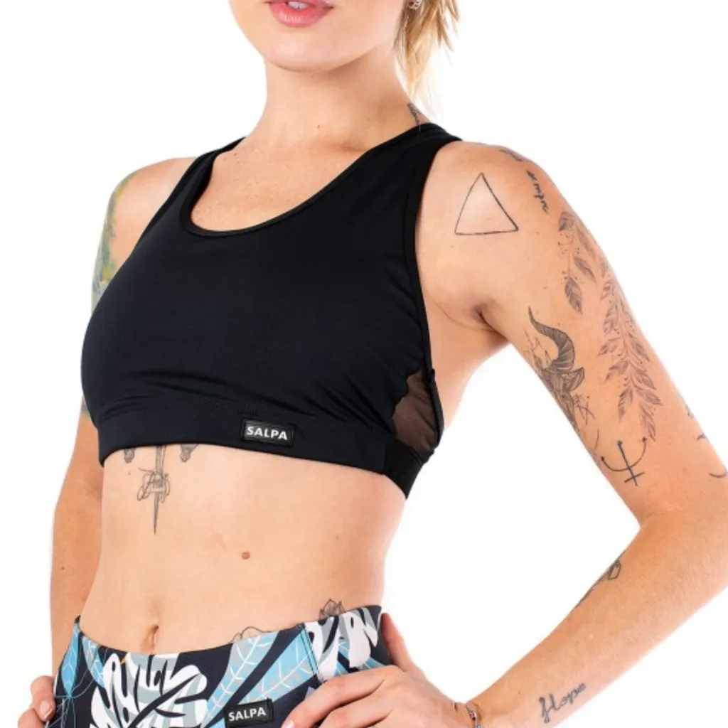 Conjunto Salpa! Top Mujer Deportivo Oli + Calza Biker Lea