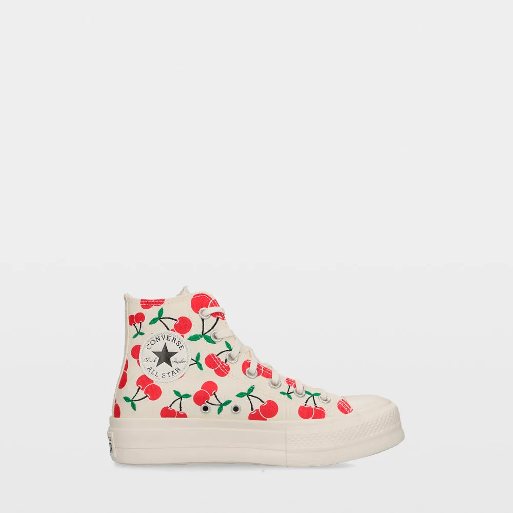 CONVERSE CHUCK TAYLOR ALL STAR LIFT PLATFORM CHERRIES ZAPATILLAS