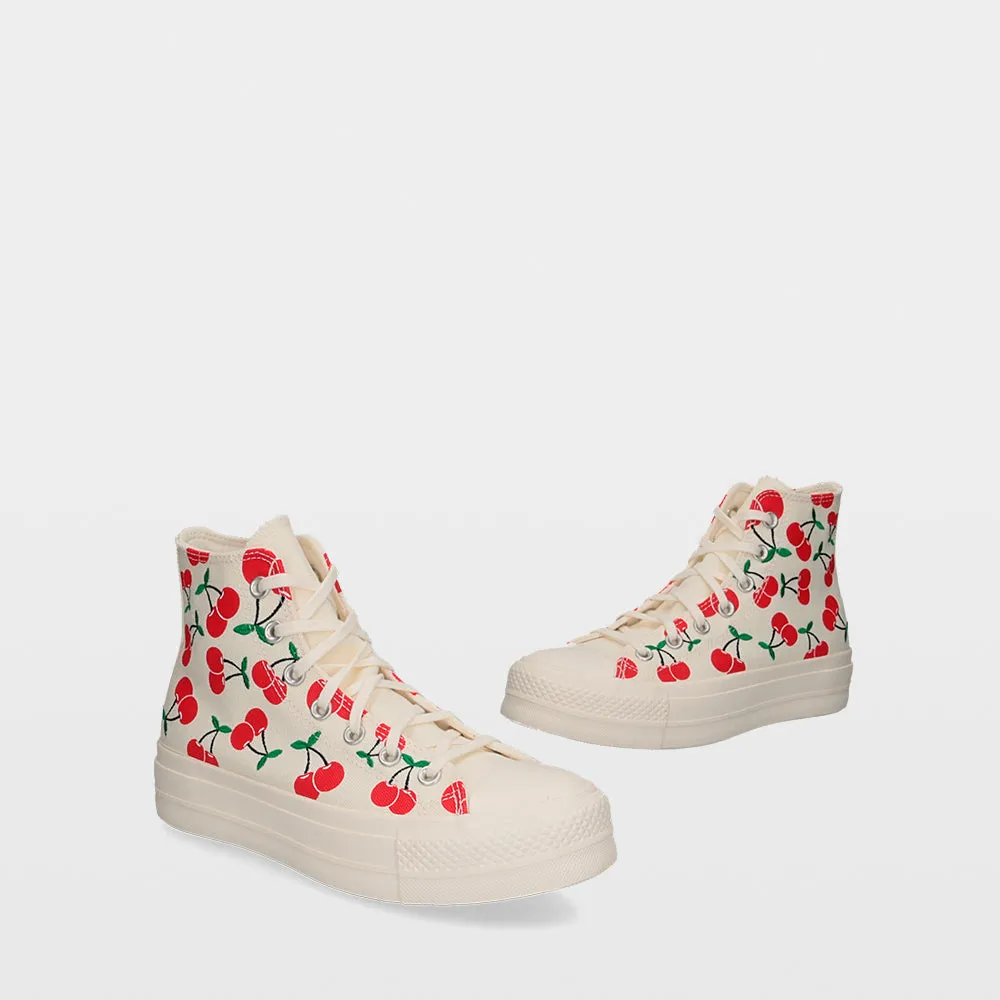 CONVERSE CHUCK TAYLOR ALL STAR LIFT PLATFORM CHERRIES ZAPATILLAS