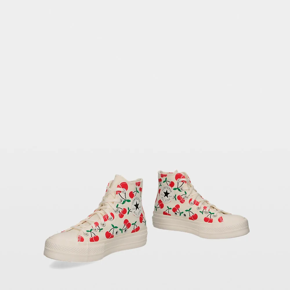 CONVERSE CHUCK TAYLOR ALL STAR LIFT PLATFORM CHERRIES ZAPATILLAS