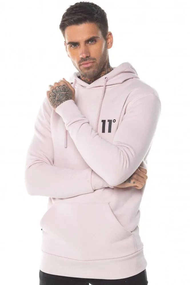 CORE OVER HOODIE SLATE PINK