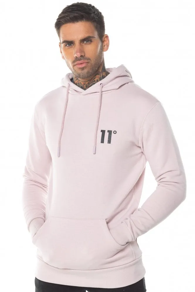 CORE OVER HOODIE SLATE PINK