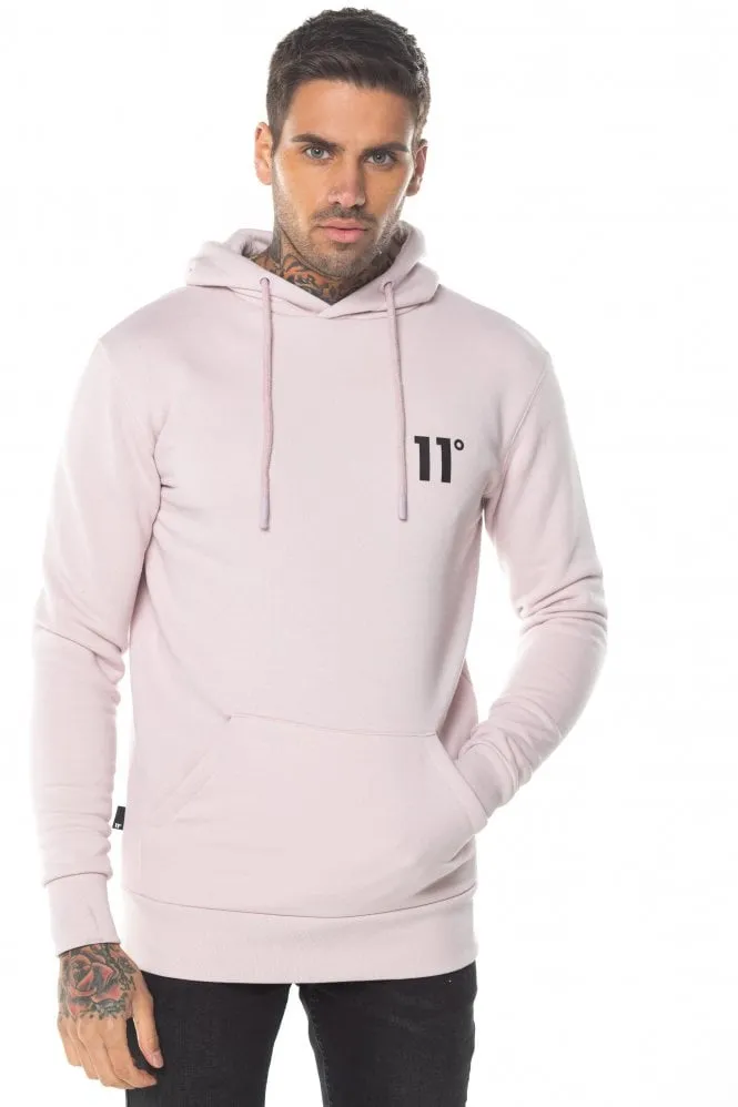 CORE OVER HOODIE SLATE PINK