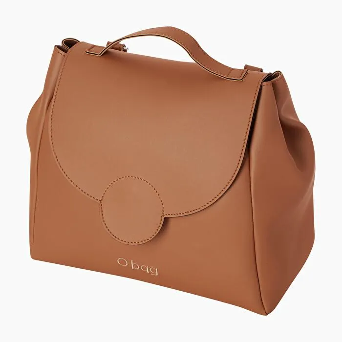 Cuerpo galleta metal con solapa en tejido de goma O bag polly