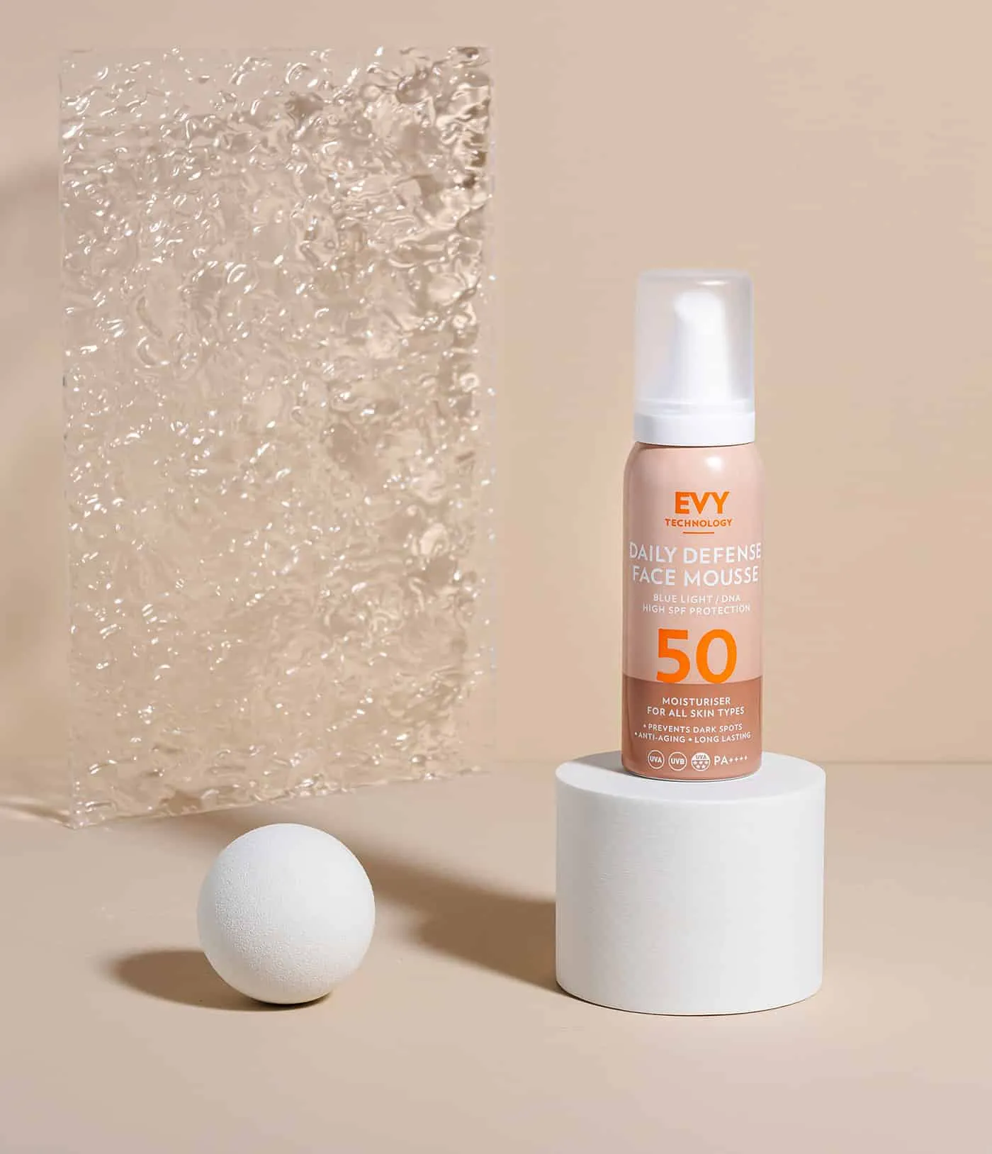 DAILY DEFENSE FACE MOUSSE SPF50  75ML