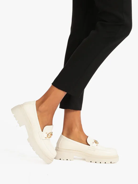 Dame Rose Mocasines mujer con plataforma