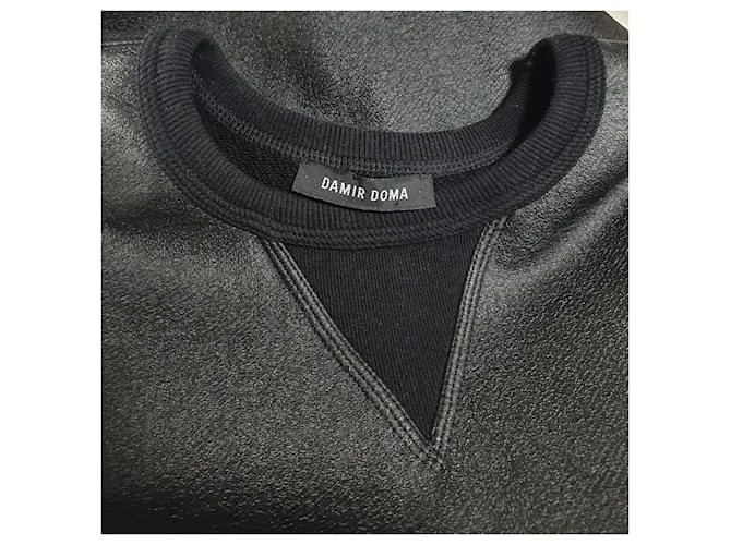 Damir Doma Tops Negro 