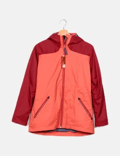 Decathlon Abrigo bicolor impermeable