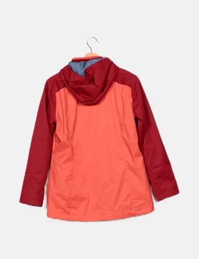Decathlon Abrigo bicolor impermeable