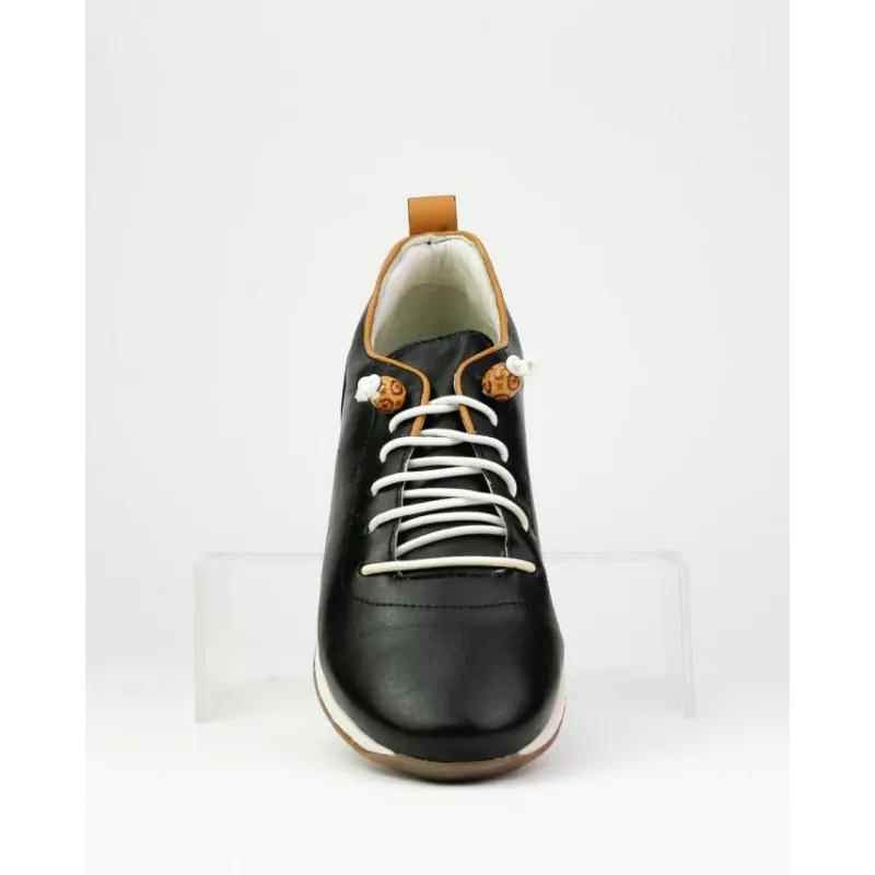 Deportivas de mujer El Caballo MFS002 NEGRO