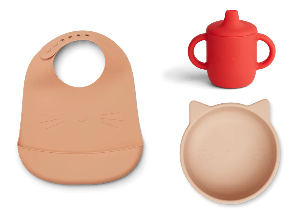 Dining Silicona LIEWOOD · Apple Red Multi Mix
