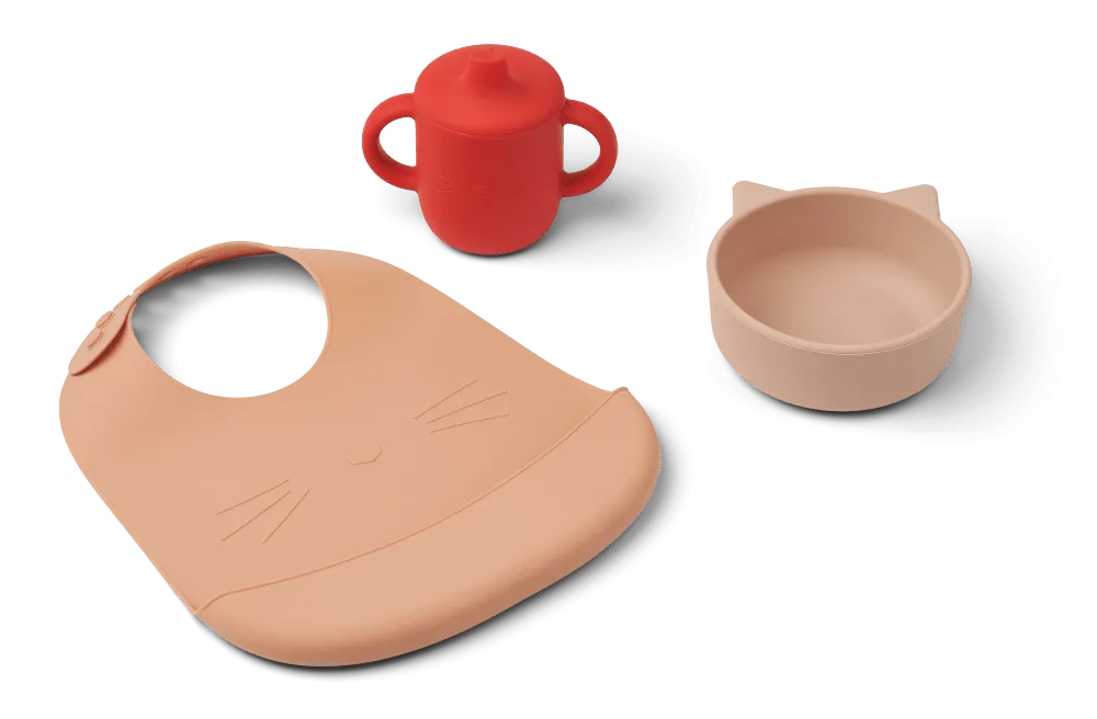 Dining Silicona LIEWOOD · Apple Red Multi Mix