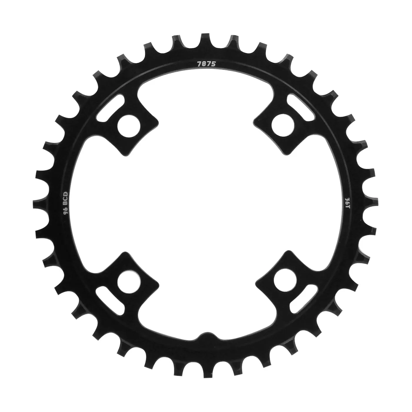 DISCO PARA MULTIPLICACION SUNRACE MONTAA 36D NARROWWIDE BCD96 ALUMINIO A7075 NEGRO CRMX00.3601.DS0.HPB