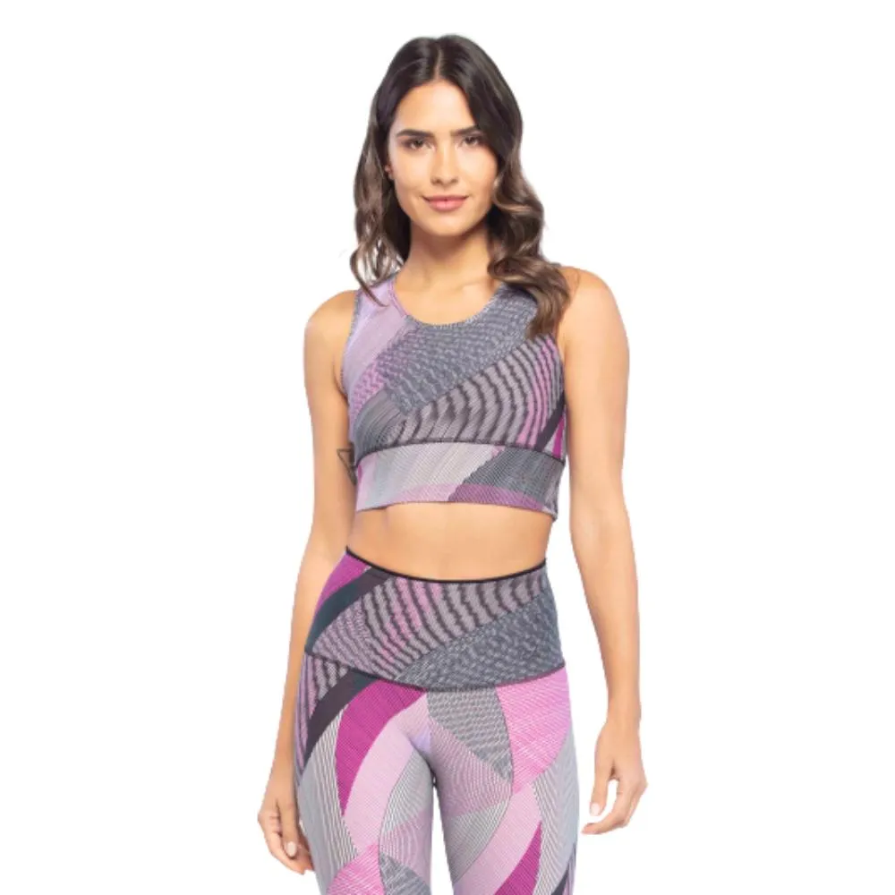 DITCHIL SPORT BRA FUN. SB3085 Púrpura 