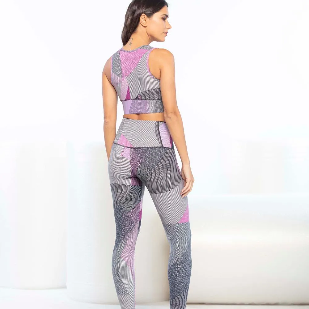 DITCHIL SPORT BRA FUN. SB3085 Púrpura 